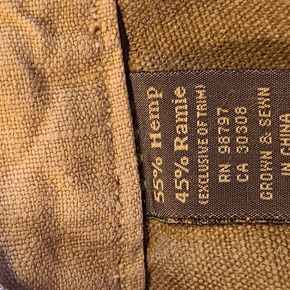 Of The Earth Hemp Ramie Bermuda Shorts - Picture 3 of 5